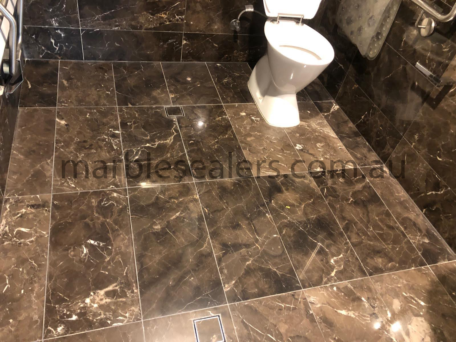  Red Hill Marble bathrrom sealing tiles