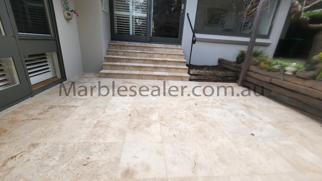  Kingswood Marble pavers stone sealing