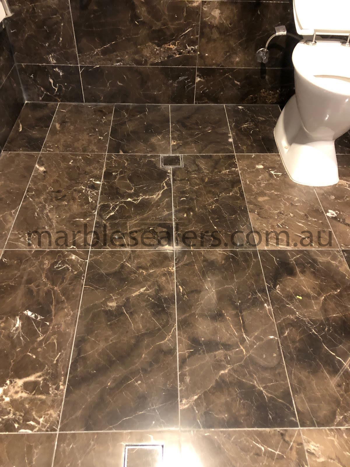  Beaconsfield Marble tile bathroom shower